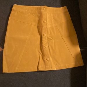 Yellow skirt